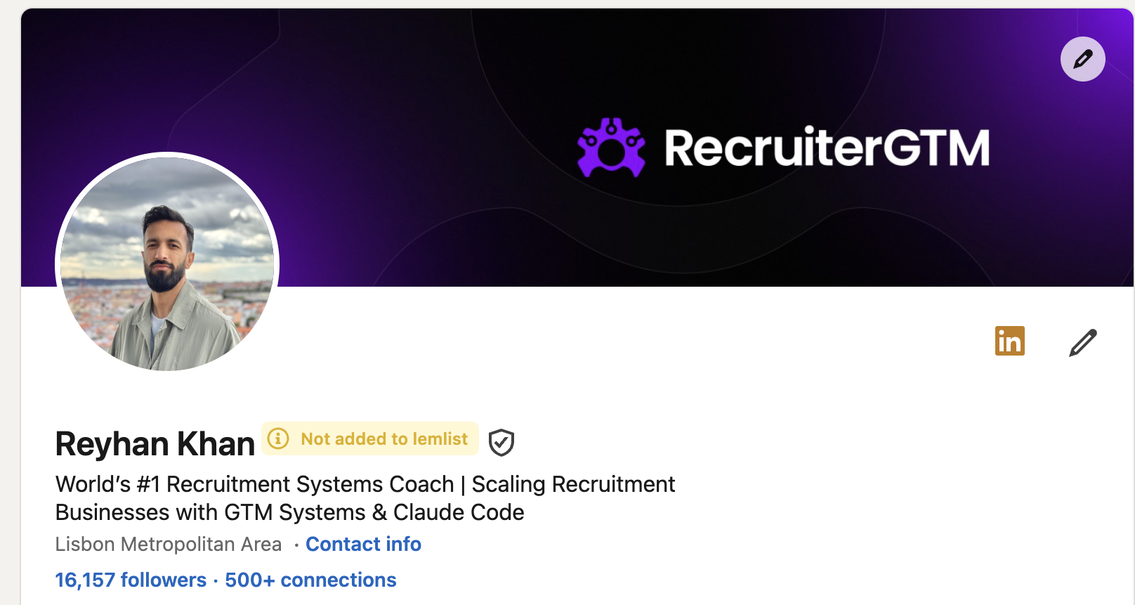 Reyhan Khan on LinkedIn — World's #1 Recruitment Systems Coach